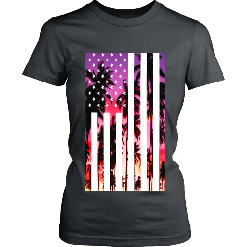 Los Angeles "Palm Tree U.S.A." Women's Shirt - Los Angeles Source
 - 5
