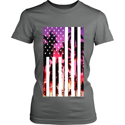 Los Angeles "Palm Tree U.S.A." Women's Shirt - Los Angeles Source
 - 6