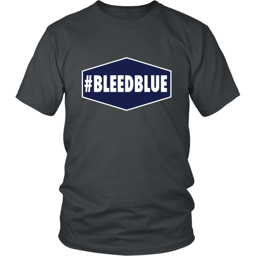Dodgers "#BLEEDBLUE" Shirt - Los Angeles Source
 - 4