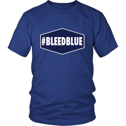 Dodgers "#BLEEDBLUE" Shirt - Los Angeles Source
 - 3