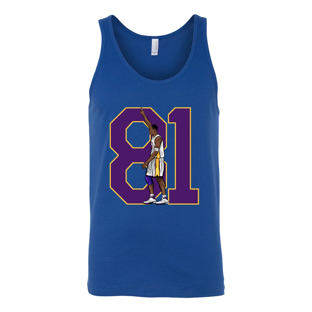 Kobe Bryant "81" Tank Top - Los Angeles Source
 - 2
