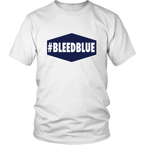 Dodgers "#BLEEDBLUE" Shirt - Los Angeles Source
 - 2