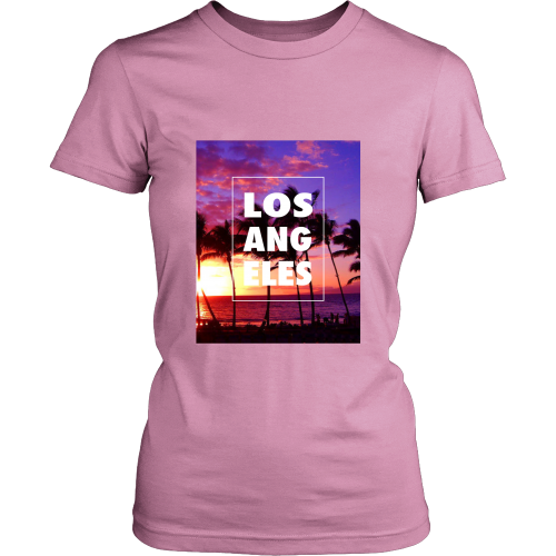 LA "Palm Trees" Womens Shirt - Los Angeles Source
 - 1