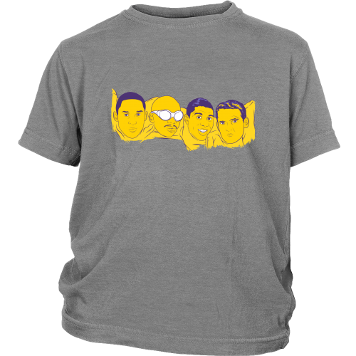 Lakers "Mount Rushmore" Youth Shirt - Los Angeles Source
 - 1