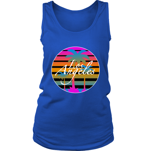 The "Los Angeles Retro" Women's Tank Tops - Los Angeles Source
 - 3