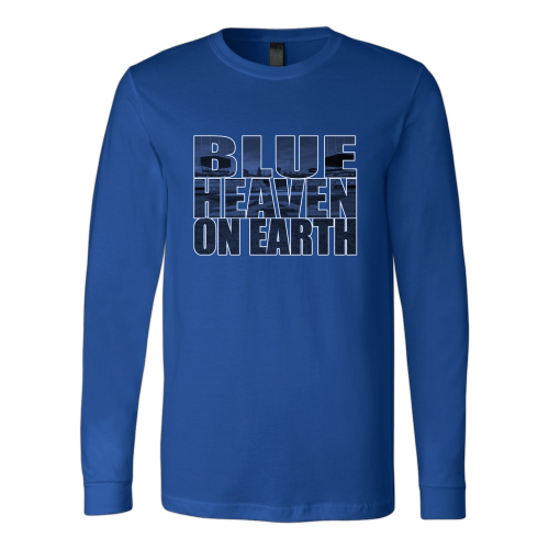 Dodgers "Blue Heaven On Earth" Long Sleeve Shirt - Los Angeles Source
 - 1
