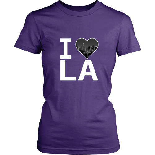 Los angeles "I Love LA" Women's Shirt - Los Angeles Source
 - 2