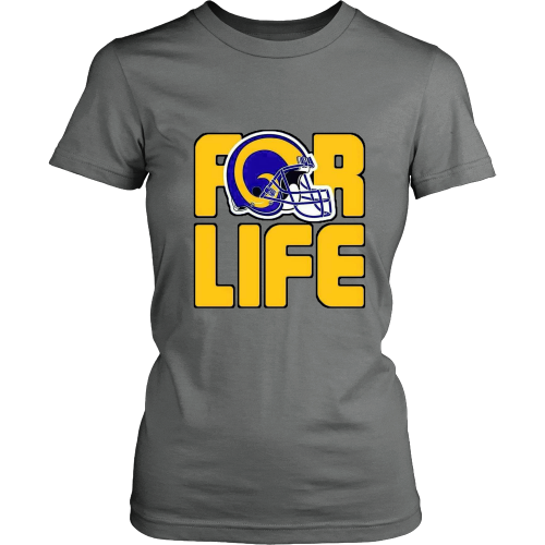 LA Rams "For Life" Women's Shirt - Los Angeles Source
 - 1