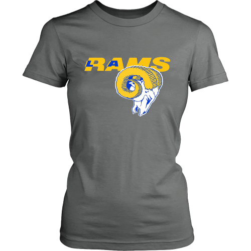 LA Rams Classic Logo Womens Shirt - Los Angeles Source
 - 4