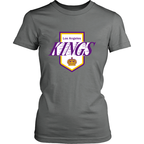 LA Kings "Classic 1972 Logo" Women's Shirt - Los Angeles Source
 - 5