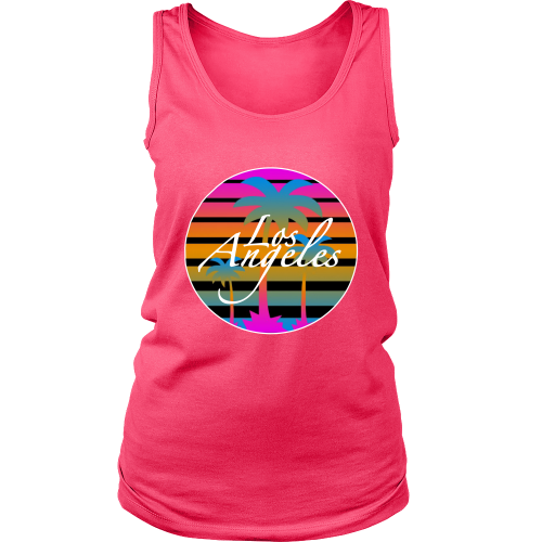 The "Los Angeles Retro" Women's Tank Tops - Los Angeles Source
 - 1