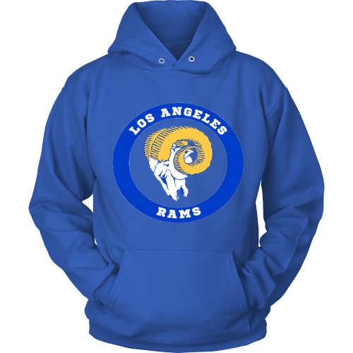 LA Rams Vintage Logo Hoodie - Los Angeles Source
 - 1