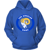 LA Rams Vintage Logo Hoodie - Los Angeles Source
 - 1