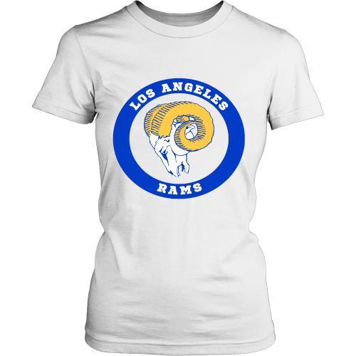 LA Rams Vintage Logo Womens Shirt - Los Angeles Source
 - 4