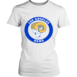LA Rams Vintage Logo Womens Shirt - Los Angeles Source
 - 4