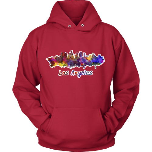 LA Skyline "Water Color" Hoodie - Los Angeles Source
 - 6