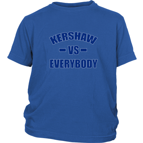 Clayton Kershaw "Kershaw Vs. Everybody" Youth Shirt - Los Angeles Source
 - 3