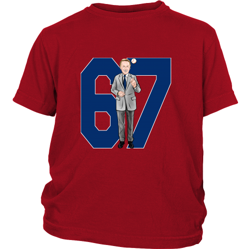 Vin Scully "67 Seasons" Youth Shirt - Los Angeles Source
 - 4