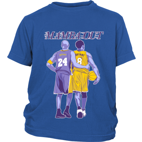 Kobe Bryant "Mamba Out" Youth Shirt - Los Angeles Source
 - 3