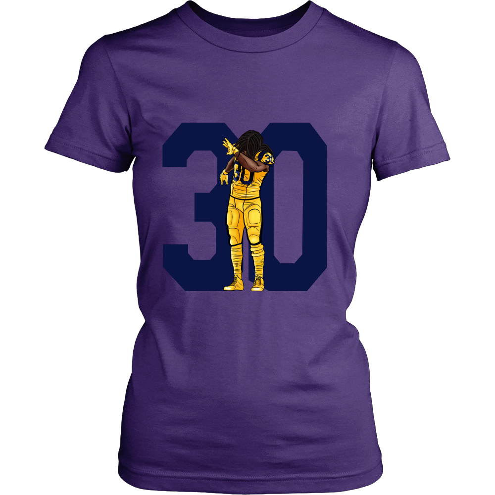 Todd Gurley "Dab On Em'" Women's Shirt - Los Angeles Source
 - 6