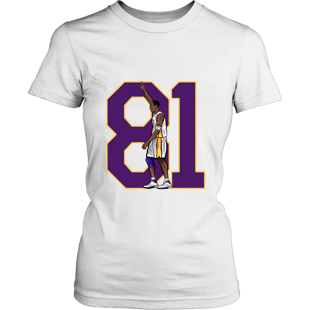 Kobe Bryant "81" Women's Shirt - Los Angeles Source
 - 5