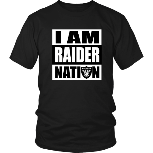 Raiders "I Am Raider Nation" Shirt - Los Angeles Source
 - 3