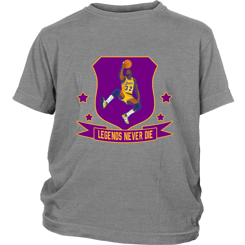 Magic Johnson "Legends Never Die" Youth Shirt - Los Angeles Source
 - 5