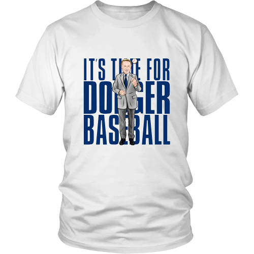 Vin Scully "Its Time For Dodger Baseball" Shirt - Los Angeles Source
 - 3