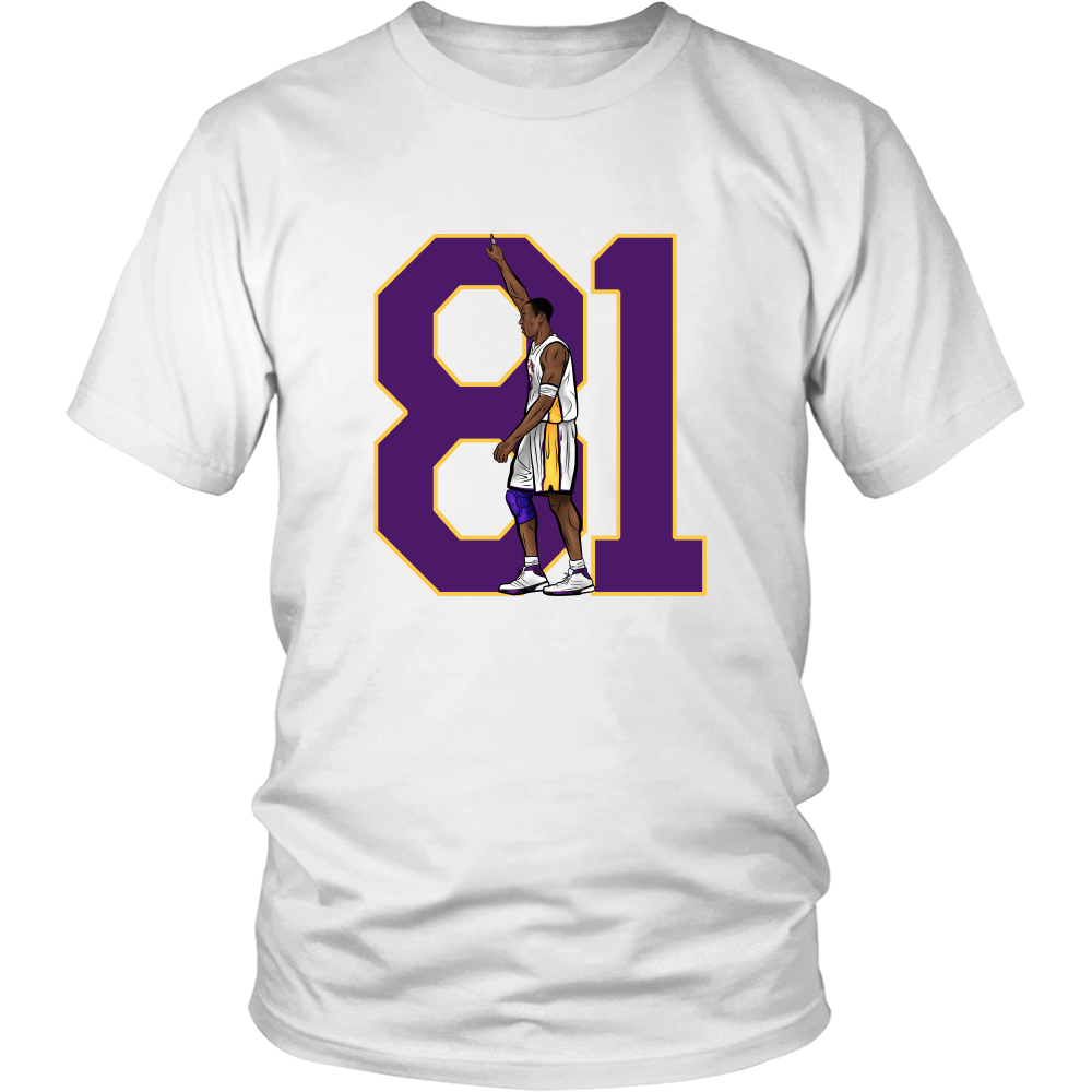 Kobe Bryant "81" Shirt - Los Angeles Source
 - 3