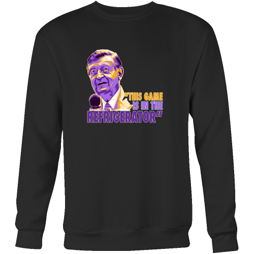 Chick Hearn "In The Refrigerator" Sweatshirt - Los Angeles Source
 - 1