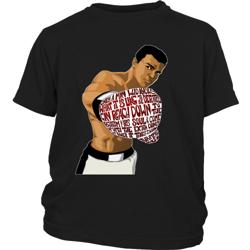 Muhammed Ali "Heart of a Champion" Youth Shirt - Los Angeles Source
 - 5