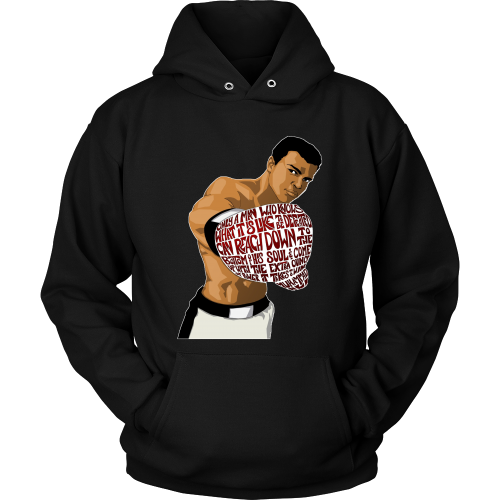 Muhammed Ali "Heart of a Champion" Hoodie - Los Angeles Source
 - 2
