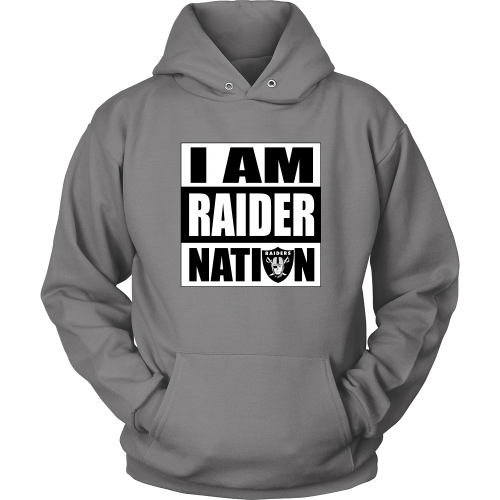 Raiders "I Am Raider Nation" Hoodie - Los Angeles Source
 - 3