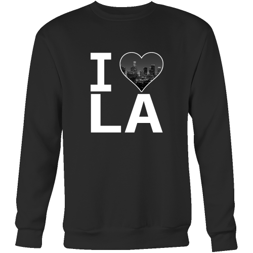 Los angeles "I Love LA" Sweatshirt - Los Angeles Source
 - 1