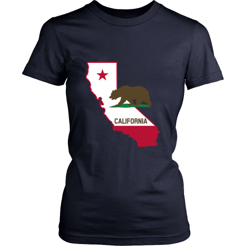 California "State Flag" Women's Shirt - Los Angeles Source
 - 9