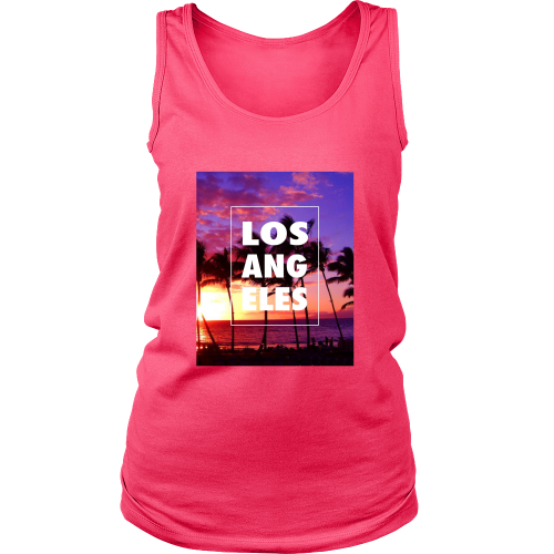 LA "Palm Trees" Women's Tank Top - Los Angeles Source
 - 1