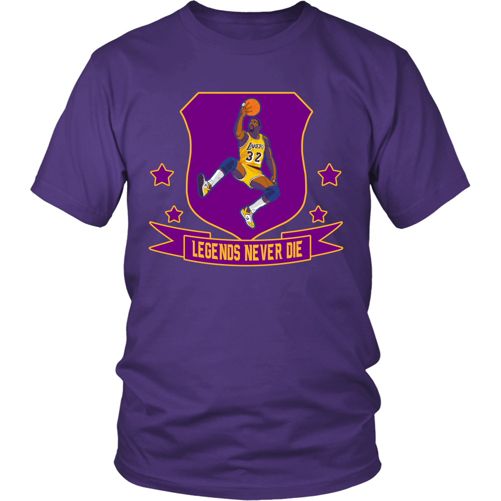 Magic Johnson "Legends Never Die" Shirt - Los Angeles Source
 - 3