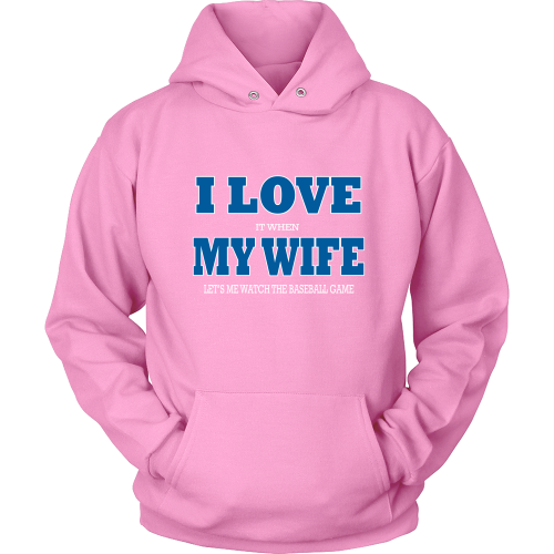 Dodgers " I Love My Wife" Hoodie - Los Angeles Source
 - 1