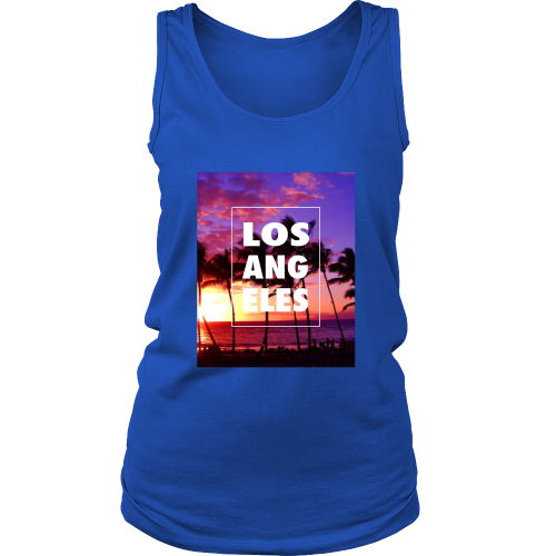 LA "Palm Trees" Women's Tank Top - Los Angeles Source
 - 3