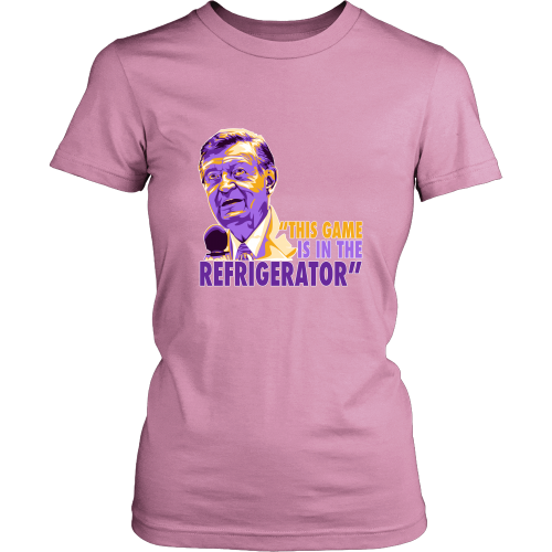 Chick Hearn "In The Refrigerator" Women's Shirt - Los Angeles Source
 - 3