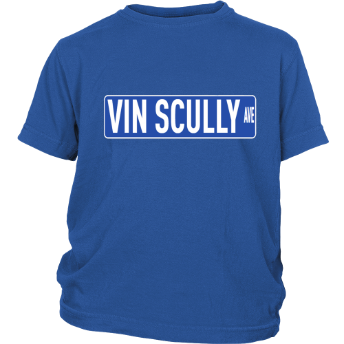 Vin Scully "Vin Scully Ave." Youth Shirt - Los Angeles Source
 - 1