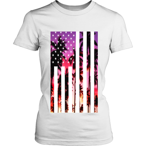 Los Angeles "Palm Tree U.S.A." Women's Shirt - Los Angeles Source
 - 4
