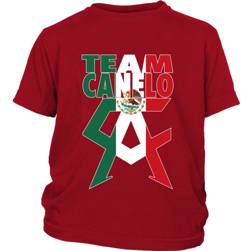 Canelo Alvarez "Team Canelo" Youth Shirt - Los Angeles Source
 - 1