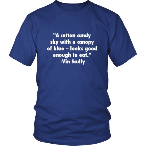 Vin Scully "Cotton Candy" Shirt - Los Angeles Source
 - 1