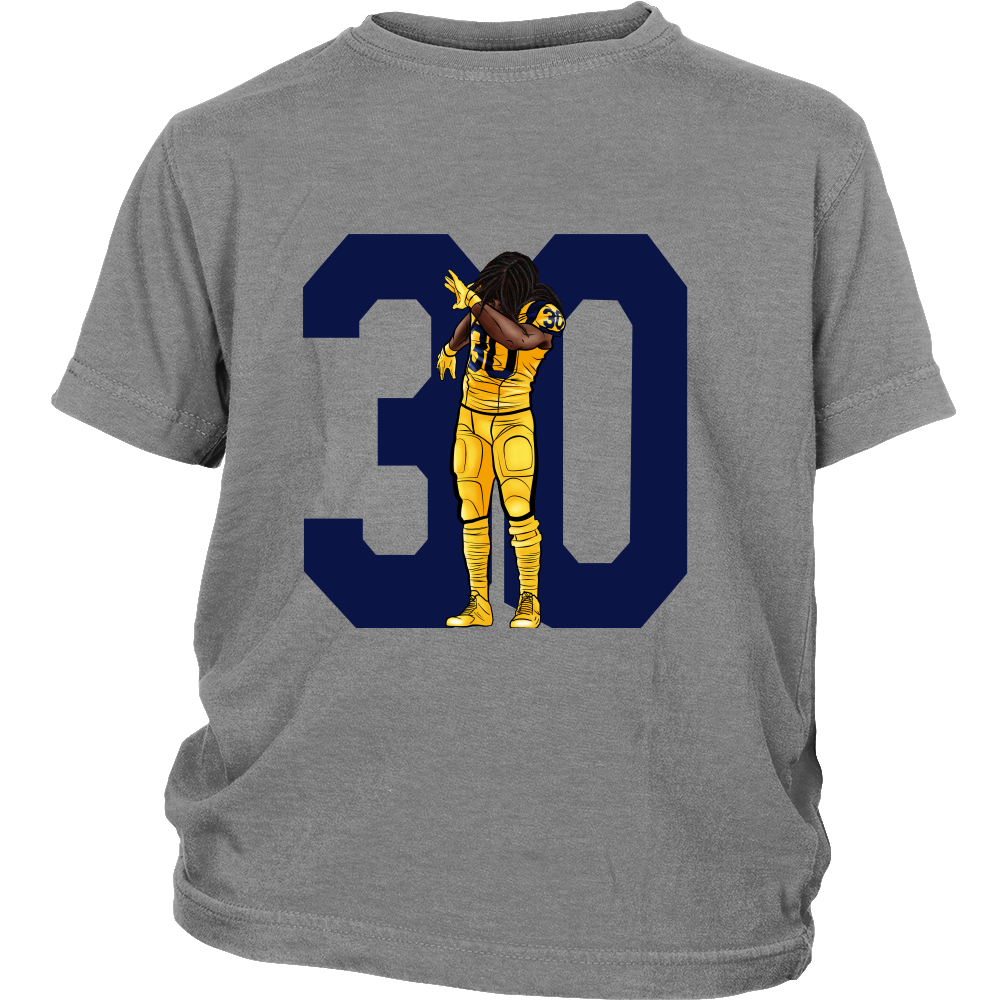 Todd Gurley "Dab On Em'" Youth Shirt - Los Angeles Source
 - 5