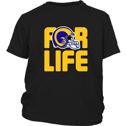 LA Rams "For Life" Youth Shirt - Los Angeles Source
 - 3