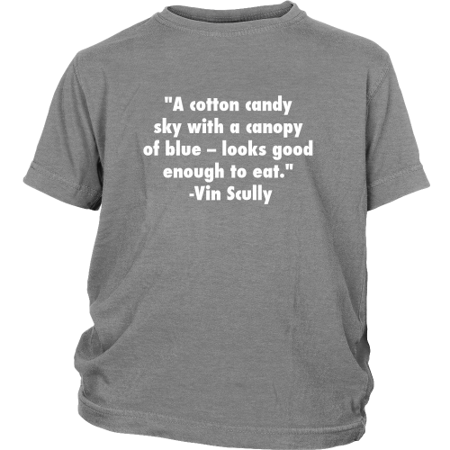 Vin Scully "Cotton Candy" Youth Shirt - Los Angeles Source
 - 3
