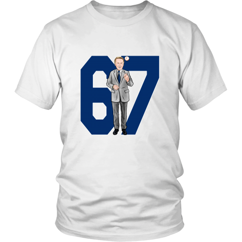 Vin Scully "67 Seasons" Shirt - Los Angeles Source
 - 2