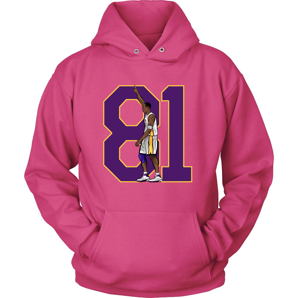 Kobe Bryant "81" Hoodie - Los Angeles Source
 - 5