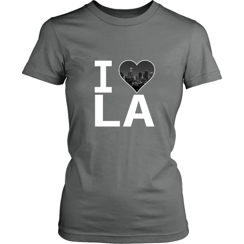 Los angeles "I Love LA" Women's Shirt - Los Angeles Source
 - 6